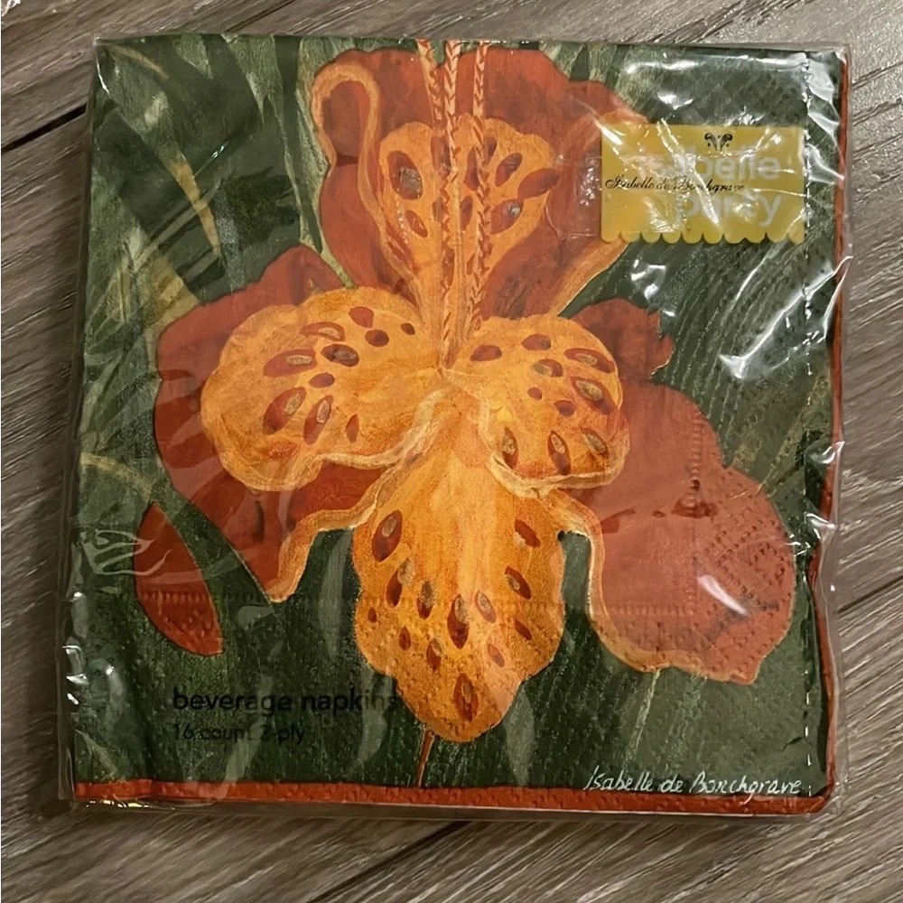 Isabella de Borchgrave, (2) sets of napkins, (1) set of coasters